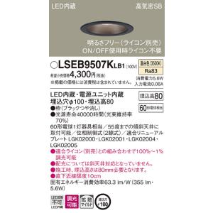 Panasonic（パナソニック） ダウンライト 高気密SB形 埋込穴φ100mm 60