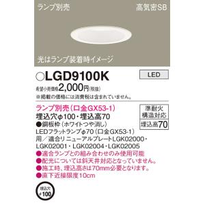 法人様限定】パナソニック LRDC1143L LE1 LEDダウンライト 屋外用 埋込