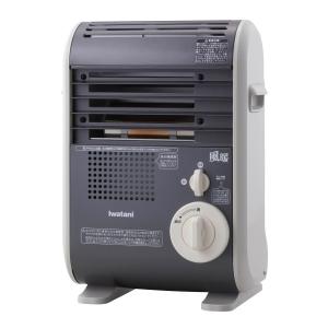 岩谷 イワタニ iwatani カセットガスファンヒーター 木造5畳/ コンクリート7畳 メタリックグレー 暖房器具 風暖 CB-GFH-5