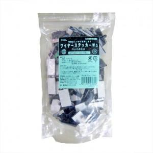 オーム電機　DZ-WS15100K　ワイヤーステッカー WS-15K 100個入
