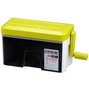 オーム電機 HS-HCM2WK マイクロカット ハンドシュレッダー