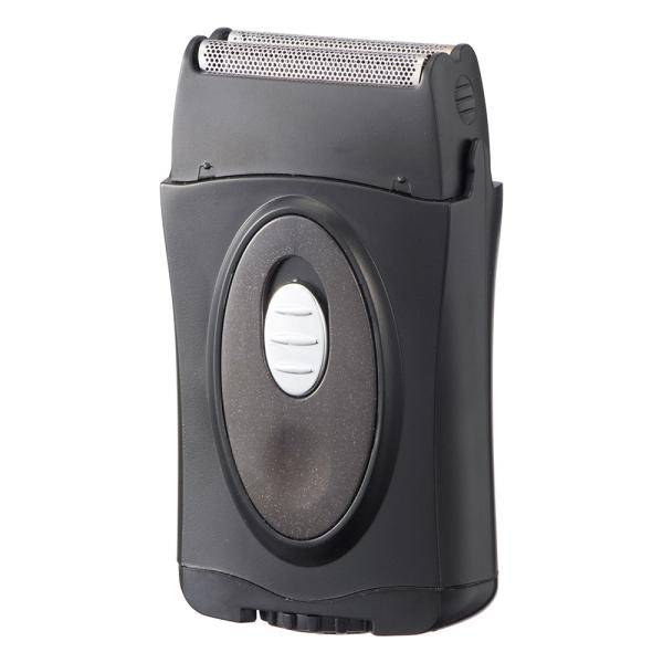 オーム電機　HB-SB21B-K　水洗いポケットシェーバー 2枚刃 [品番]00-5855