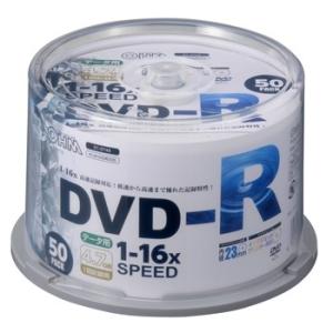 オーム電機 PC-M16XDRD50S DVDーR 16倍速対応 データ用 50枚 スピンドル入リ ...