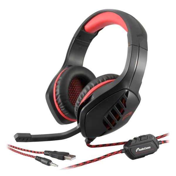 AudioComm ゲーミングヘッドホン [品番]03-2427