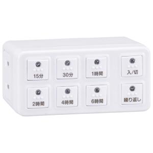オーム電機　HS-AB6H　ボタン式デジタルタイマーAB6H [品番]04-8883