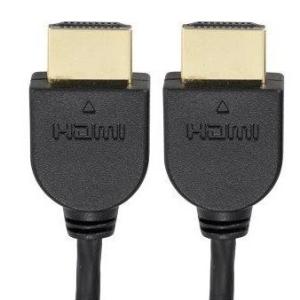 オーム電機 VIS-C20SL-K HDMI スリムケーブル 2m [品番]05-0297 VISC...