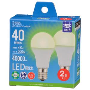オーム電機 LED電球 ミニレフランプ形 40形相当 E17 電球色 [品番]06
