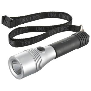 オーム電機　LHP-05D5-K　LEDライト ウナルーチェ 50lm 電池付き ブラック [品番]08-1501