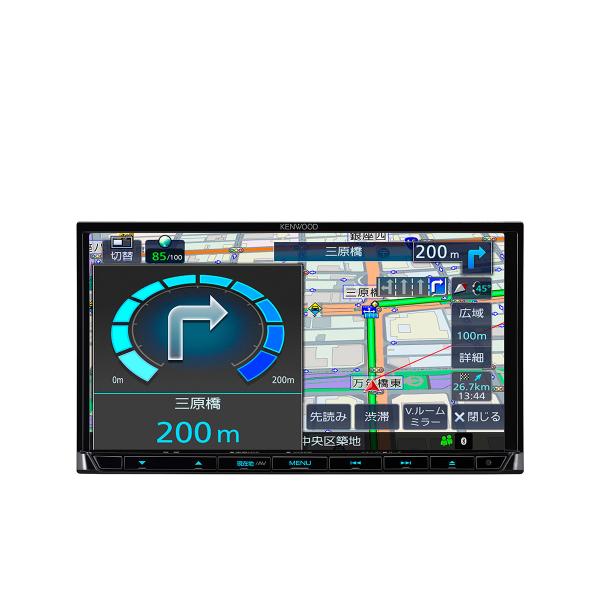 ケンウッド KENWOOD 彩速ナビ 7V型 ワンセグTVチューナー内蔵 CD/USB/SD AVナ...