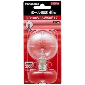 Panasonic（パナソニック） GW100V36W50E17 ボール電球 100V 40W形