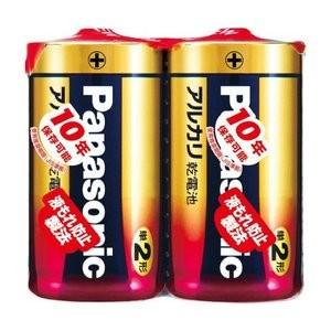パナソニック アルカリ乾電池 単2形 2本パック...の商品画像