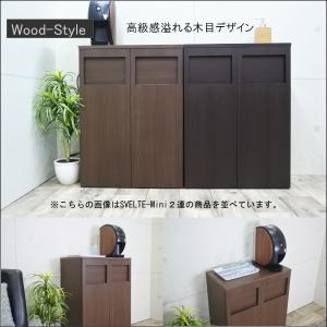 ゴミ箱 45リットル おしゃれ 完成品 スリム...の詳細画像2