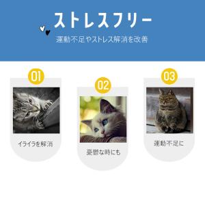 キャットタワー 木製 宇宙船 大型 スリム 猫...の詳細画像1