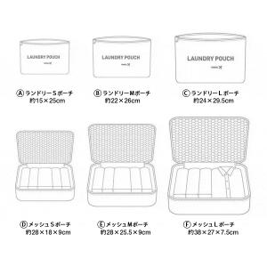 収納ポーチ 小分けかばん 旅行 収納ポーチ6点...の詳細画像2