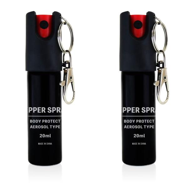 熊よけスプレー2個セット 熊スプレー 小型 20ml×2 軽量 コンパクト 熊忌避スプレー トウガラ...