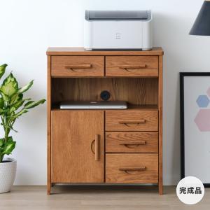 ファックス台 FAX台 おしゃれ 完成品 電話台 ルーター収納