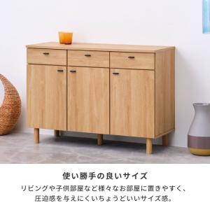 サイドボード チェスト キャビネット ミディア...の詳細画像5