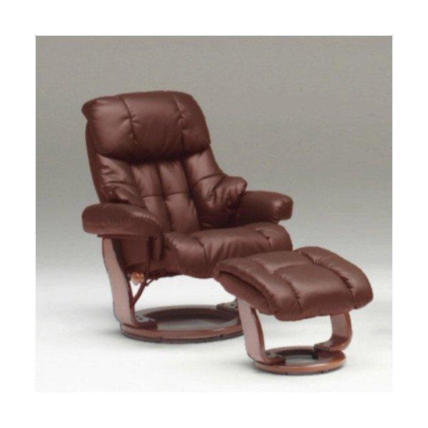 パーソナルチェア リクライニングチェア ソファ 1人掛け PEGASUS 2 ブラウン (282)