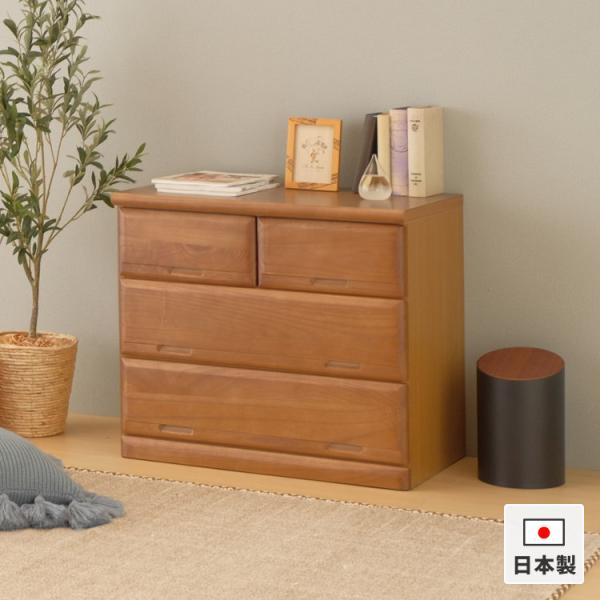 チェスト 日本製 クローゼットチェスト たんす 箪笥 セージ