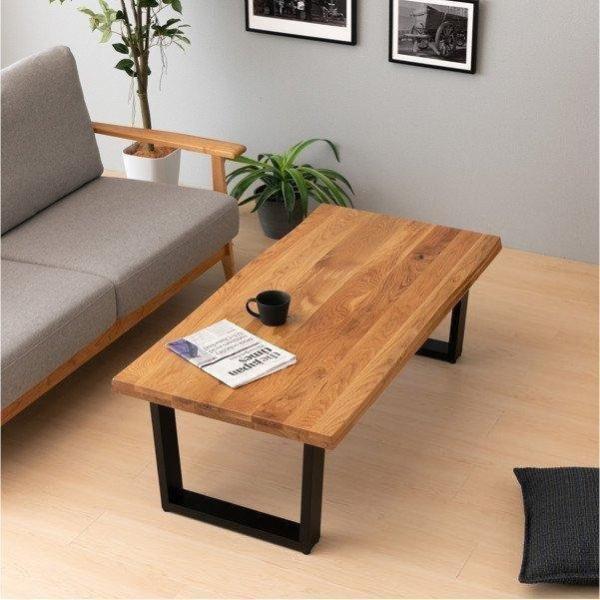 センターテーブル リビング テーブル 机 無垢材 120cm CAP