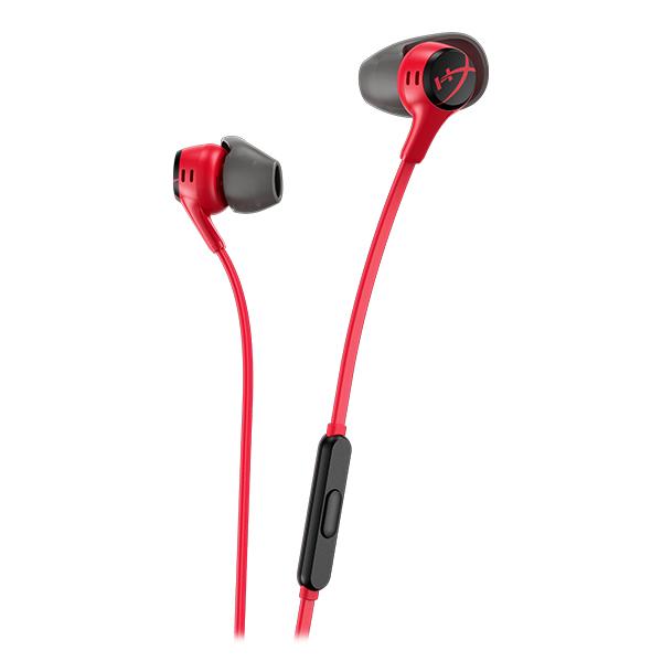 (ゲーミングイヤホン) Kingston HyperX Cloud Earbuds II レッド (...