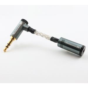 日本ディックス Φ3.5PLUG-Φ2.5JACK変換アダプター 変換ケーブル (NBH1-23-005)｜e-earphone