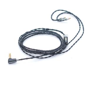 Ultimate Ears カスタム UE SuperBax Black Cable with Earloop (162cm)｜e-earphone
