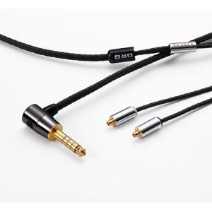 (お取り寄せ:納期未定) ORB Clear force Ultimate MMCX 4.4φ L-Plug (1.2m) 4.4mm5極バランス L字プラグ｜e-earphone