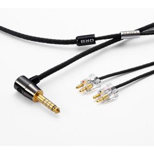 (お取り寄せ:納期未定) FitEar 2PIN イヤホン用ケーブル ORB Clear force Ultimate FitEar 4.4φ L-Plug (1.2m) 4.4mm5極バランス L字プラグ