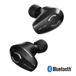 (お取り寄せ) 完全ワイヤレス イヤホン radius HP-V500BTK ブラック｜e-earphone