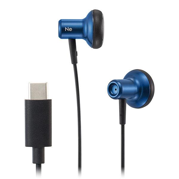 radius HP-NEL22CB ブルー 有線 イヤホン インナーイヤー イントラコンカ type...