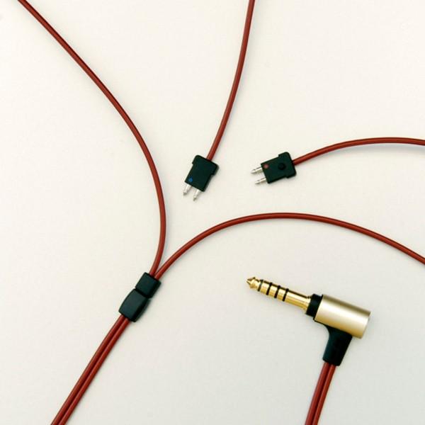 onso 4.4mm 5極プラグ-2pin(FitEar)(L/R) 1.2m (iect_03_b...