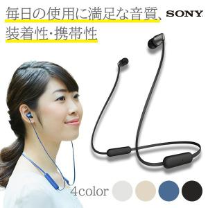 (在庫限り)SONY ソニー Bluetooth ワイヤレス イヤホン WI-C310 BC ブラック ネックバンド型 両耳 ブルートゥース イヤフォン