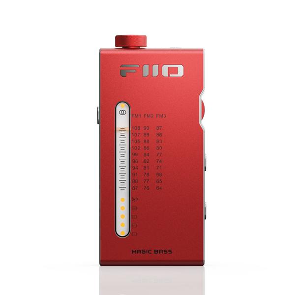 FIIO RR11 Red FMラジオ ポータブル ステレオ ワイドFM AMP アンプ  レトロ ...