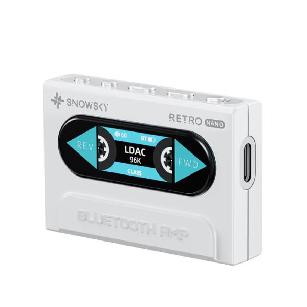 FIIO Snowsky RETRO NANO White ヘッドホンアンプ Bluetooth ワ...