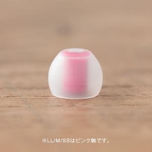 final ファイナル Eタイプ CLEAR2(軸：赤・ピンク) ALLサイズ各1ペア (FI-EPECL2A4)イヤーピース イヤーチップ｜e-earphone