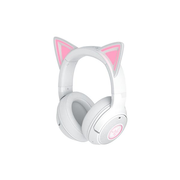 Razer Kraken Kitty V2 BT White ゲーミングヘッドセット Bluetoo...