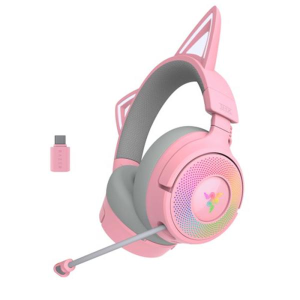 Razer Kraken Kitty V3 Pro (Quartz Pink Edition) 【R...