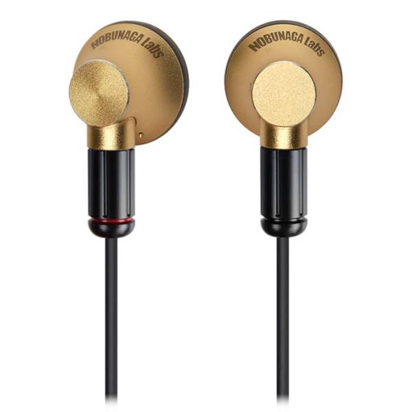 NOBUNAGA Labs 鶯 ゴールド（MMCX対応）【NLN-UGS-GD】有線イヤホン インナ...