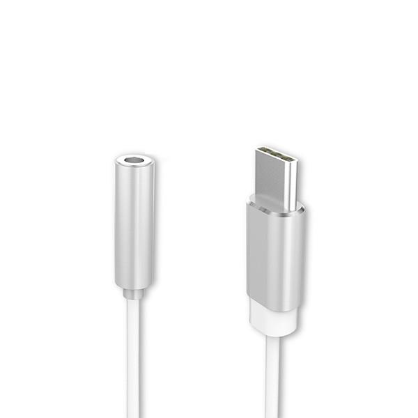 FSC  Type-C→3.5mmステレオミニ変換 ホワイト (FS-DACADC35-WH)