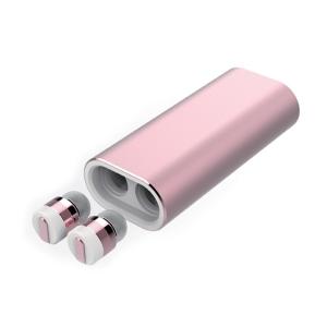 (お取り寄せ) Beat-in フルワイヤレスイヤホン Beat-in Power Bank ローズゴールド｜e-earphone