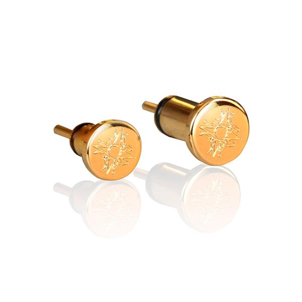 Cayin カイン カスタムヘッドホンジャック・ダストプラグ 3.5mm用&amp;4.4mm用 各1個 (...