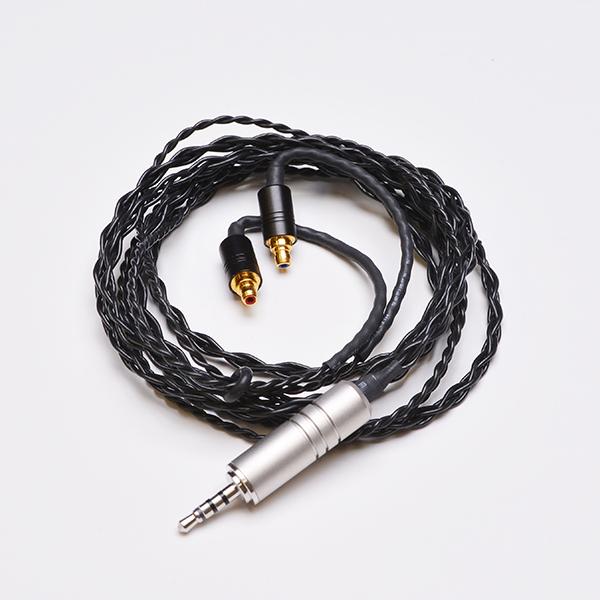 eイヤホン・ラボ Obsidian Pentaconn ear-2.5mm(イヤループ仕様) 120...