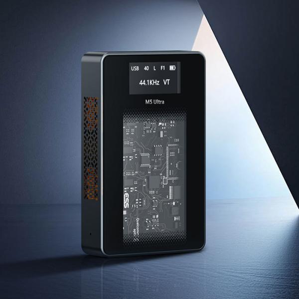 MUSE HiFi M5 ULTRA ヘッドホンアンプ DAC ポータブル ポタアン バランス接続 ...