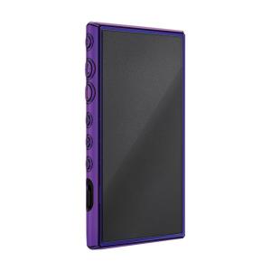 musashino LABEL ムサシノレーベル NW-A100シリーズ用フルアーマーケース クリア/バイオレット