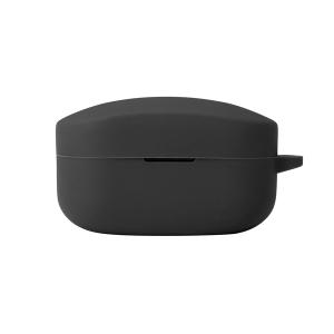 (倉庫)musashino LABEL Silicon Cover for WF-1000XM4 ブラック (CP-F1XM4C1/B)