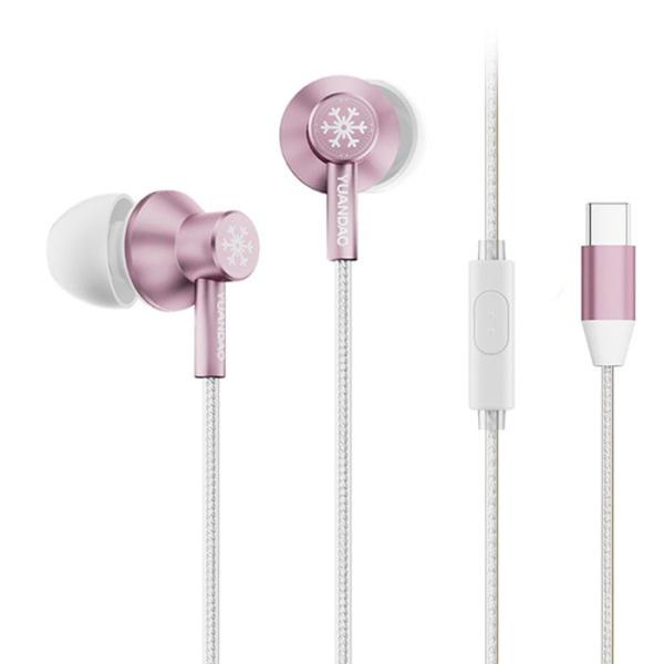 NICEHCK String Snow ピンク (Type-C)  有線イヤホン イヤホン 密閉型 ...