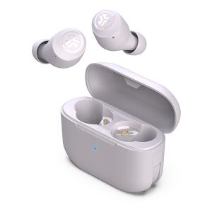 ワイヤレスイヤホン JLAB ジェイラブ Go Air Pop True Wireless Earbuds Lilac Bluetooth 最大32時間再生 マイク付き 防水 IPX4 片耳 シリーズ最軽量 (送料無料)｜eイヤホン Yahoo!ショッピング店