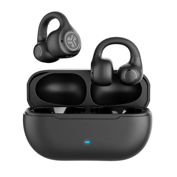 JLAB FLEX OPEN EARBUDS Black ワイヤレスイヤホン Bluetooth オ...