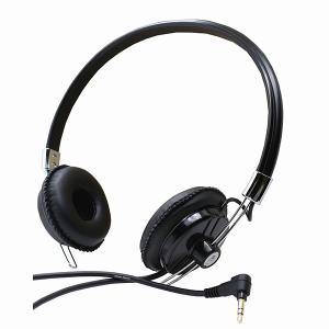 ヘッドホン ASHIDAVOX アシダボックス ST-90-07-K ブラック オンイヤー 音楽用ヘッドホン 有線 レトロ モダン (送料無料)｜e-earphone